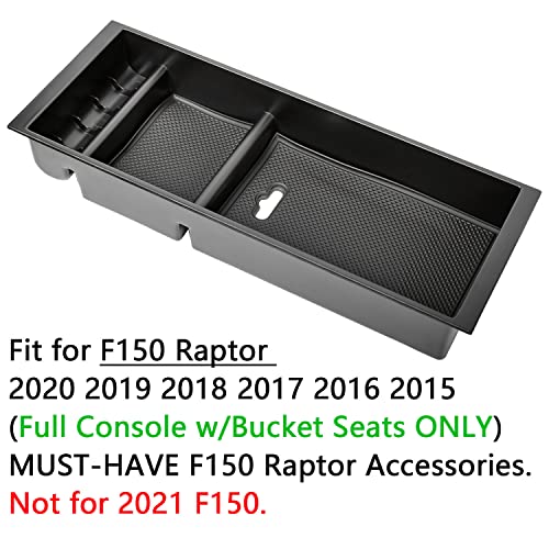 EDBETOS Center Console Organizer for 2015-2020 Ford F150 - Product Imagery