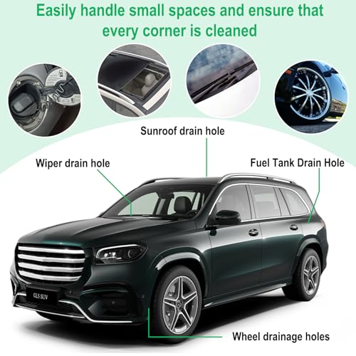 Auto Sunroof Drain Cleaning Tool, 120 Inch Flexible Tube - Product Imagery