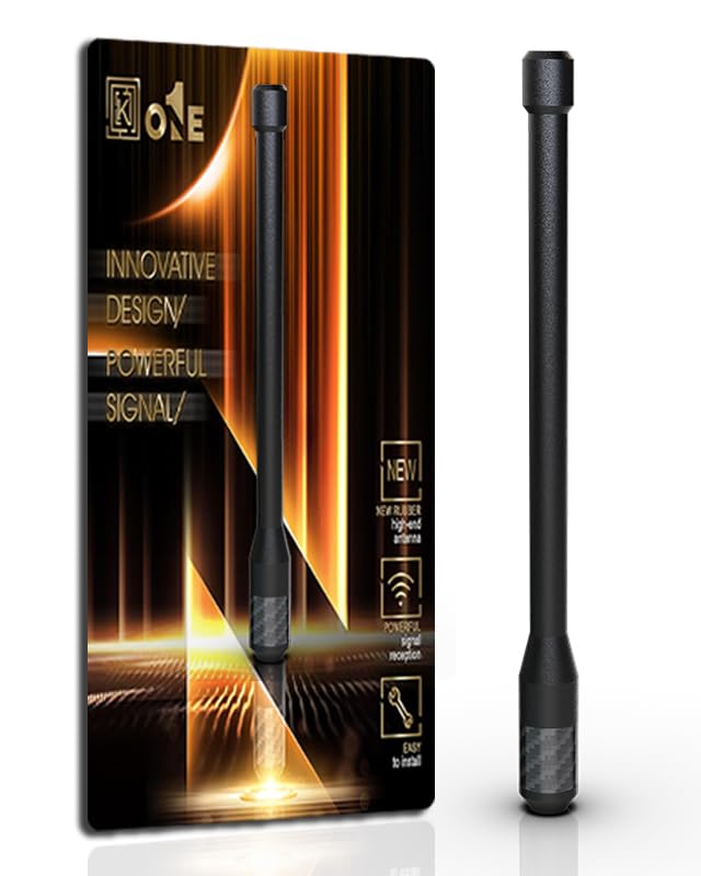 𝐍𝐄𝐖 KEYO1E Short Replacement Carbon Fiber Antenna Compatible - Product Imagery