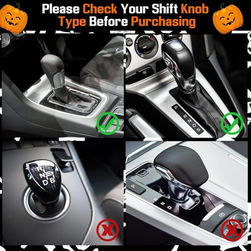 Wonderjune Halloween Car Gear Shift Hoodie Cover - Product Imagery