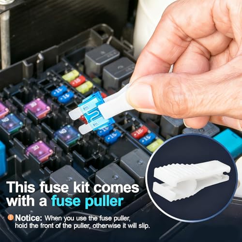 JOREST 280 Pcs Fuse Kit,182 Mini Car Fuses Assortment + 98 - Product Imagery