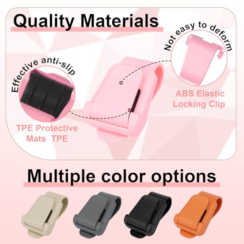 BFXM 2Pcs Sunglass Holder for Car Visor - Product Imagery