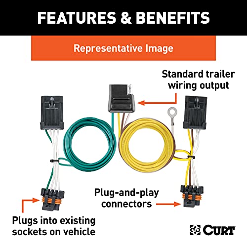 CURT Manufacturing 55323 T-Connector - Product Imagery
