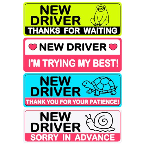4Pcs Student Safety Warning Reflective Magnetic Stickers, - Product Imagery