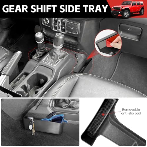 Center Console Organizer for 2024-2025 Jeep Wrangler JL 4XE - Product Imagery