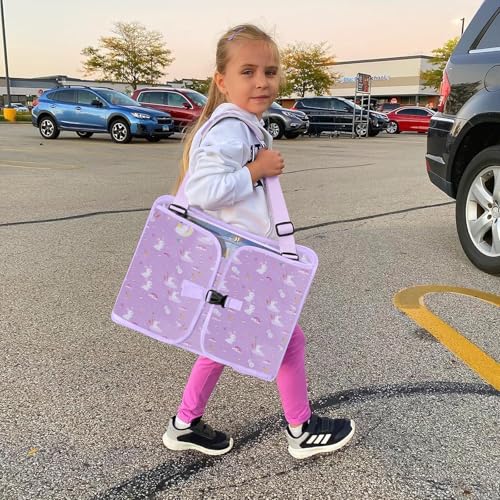 MENZOKE Kids Travel Tray for Car Seat, Road Trip Essentials Kids - Product Imagery