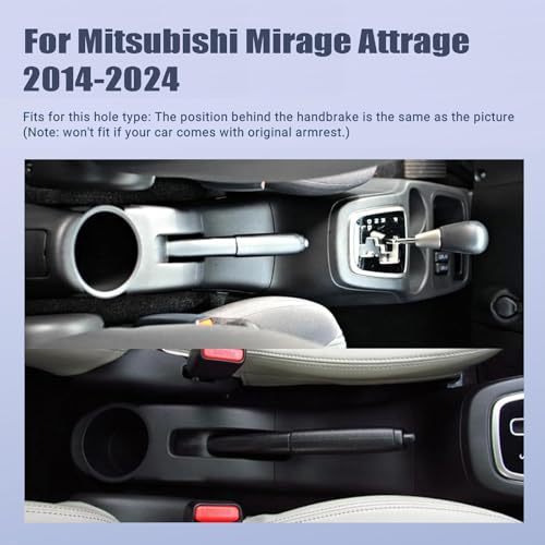 YJYWZH Armrest Box for Mitsubishi Mirage 2014-2024 Accessories - Product Imagery