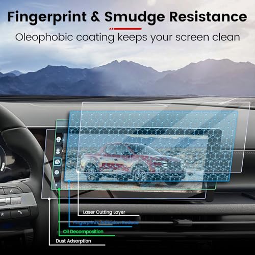GFJNFG Tucson Screen Protector for (3Pcs) 2026 2025 Hyundai - Product Imagery