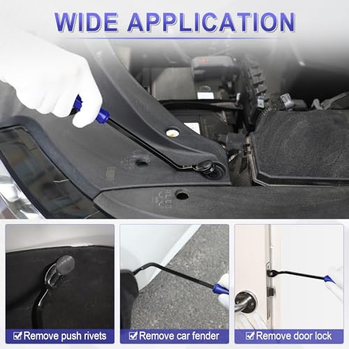LivTee 5 pcs Auto Trim Removal Tool Kit, No Scratch Plastic Pry - Product Imagery