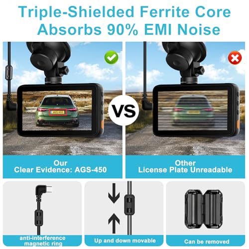 Dash Cam Hardwire Kit USB C, 12V-24V to 5V/3A Adapter Power - Product Imagery