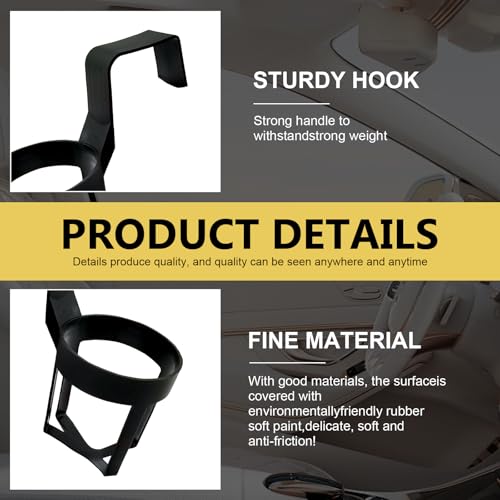 2 PCS Car Cup Holder, Portable Auto Drink Holder Expander, - Product Imagery