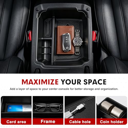 Autorder Center Console Organizer for 2022-2026 Volkswagen Taos/ - Product Imagery