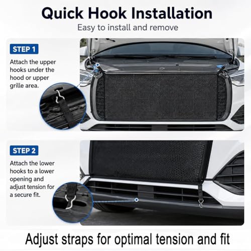 Car Grill Mesh Bug Screen for Toyota Grand Highlander 2024-2026, - Product Imagery