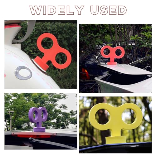povtii Car Wind Up Key Sticker, 3D Clockwork Wind Up Key, Cute - Product Imagery