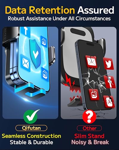 Qifutan Dash Mounted Holders Phone Holders for Your Car Phone - Product Imagery