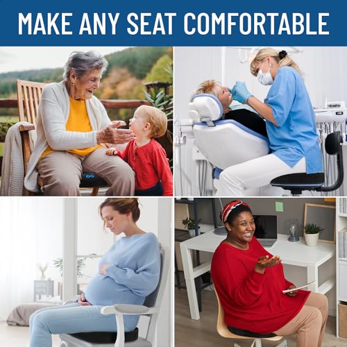 Everlasting Comfort Car Seat Cushions - Memory Foam Soft Car - Product Imagery