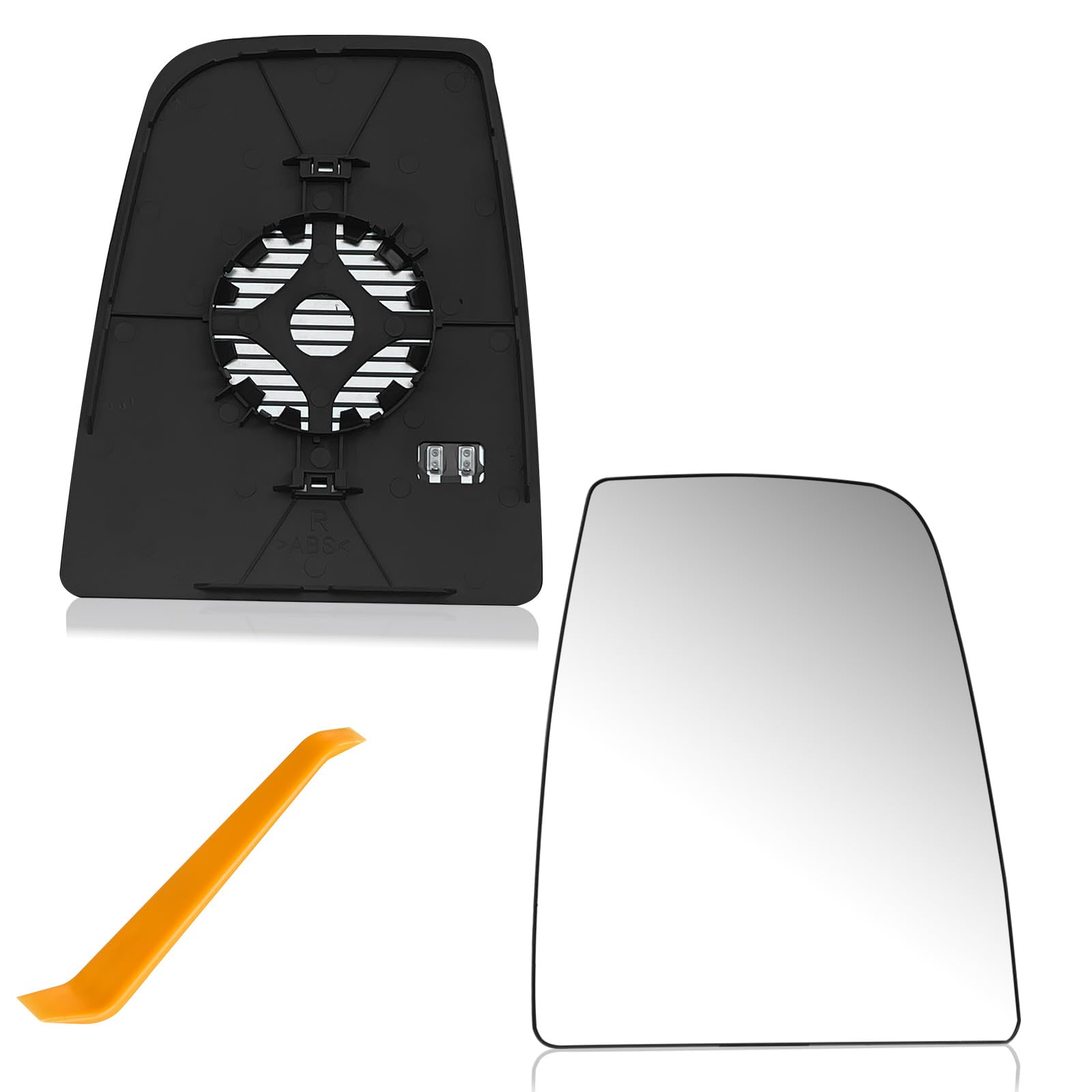 Passenger Side Upper Mirror Glass for 2015-2023 Ford Transit 150 - Product Imagery
