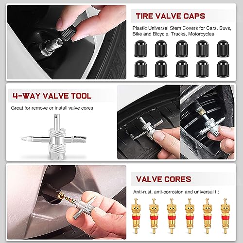 Nilight 101PCS Bumper&Splash Shield Retainer Metal Insert Clips - Product Imagery