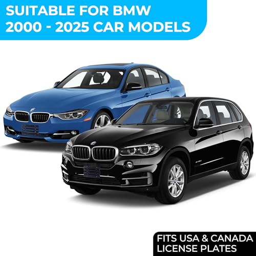 Front Bumper License Plate Bracket for BMW 2000-2026, Plate - Product Imagery