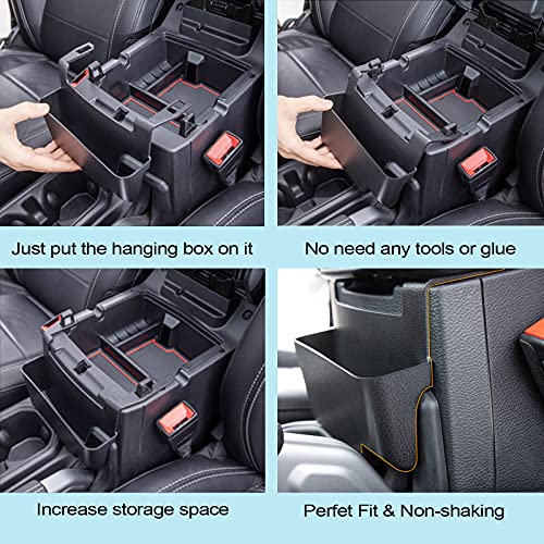 Hanging Box Compatible with 2018-2026 Jeep Wrangler JL/JLU & - Product Imagery