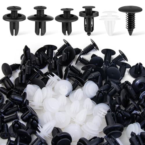 150PCS Car Clips & Plastic Rivets, 6 Popular Sizes Auto Body - Product Imagery