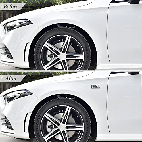 AUCELI 3D Fuck IT Edition Emblem Sticker for Car Exterior, - Product Imagery
