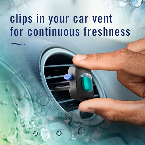 Febreze Car Air Freshener, Odor-Fighting Automotive Vent Clip, - Product Imagery