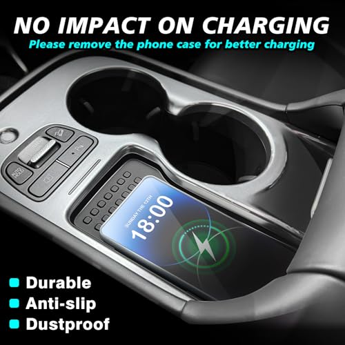 BestEvMod Wireless Charger Mat Non Slip for 2026+ Hyundai Ioniq - Product Imagery