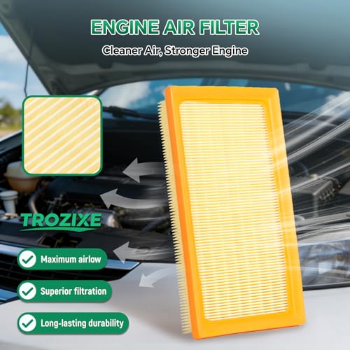 2PCS Engine Cabin Air Filter Set for ES300h, NX350H, NX450H+, - Product Imagery