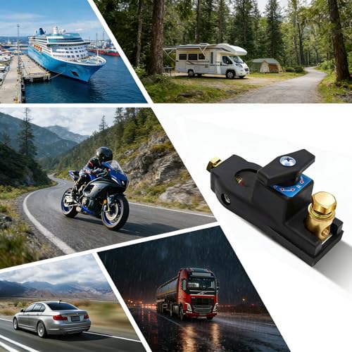 Heavy Duty Battery Disconnect Switch - 12V-48V Master Kill - Product Imagery