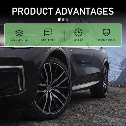 4PCS Car Wheel Center Caps, 60MM/2.36In OD 56MM/2.2In ID Center - Product Imagery