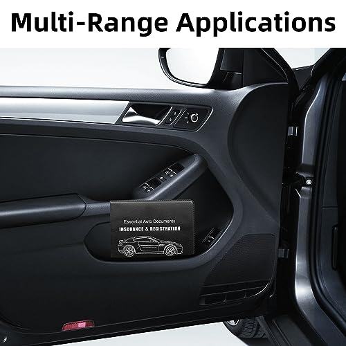 Ziciner Car Registration Insurance Holder, 2Pack Essential Auto - Product Imagery
