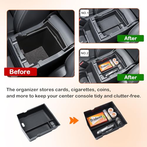 Center Console Organizer for Subaru Forester 2019-2024 - Product Imagery