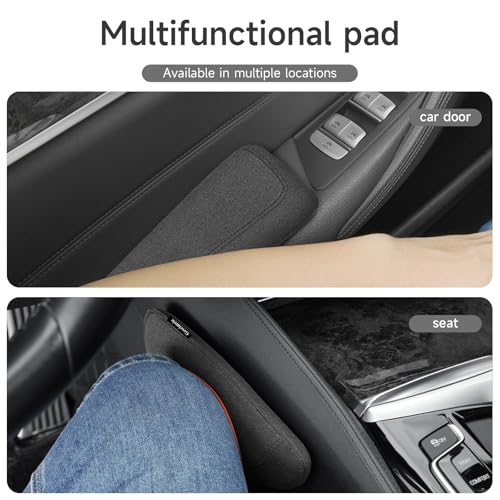 Alcantane Elbow Rest: Memory Foam Support for Car Legs and Knee, - Product Imagery