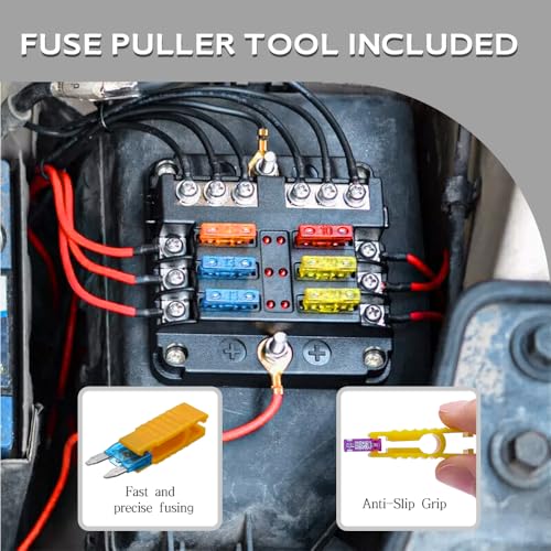 Standard Car Fuse, Professional Blade Fuses Automotive, 120PCS - Product Imagery