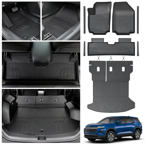 Floor Mats for 2027 2026 2025 Chevy Equinox (Only Gas) & GMC - Product Imagery