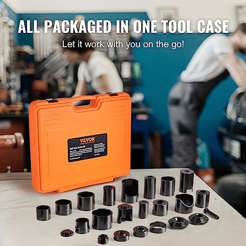 VEVOR Ball Joint Press Kit, 25 pcsTool Kit, C-Press Ball Joint - Product Imagery