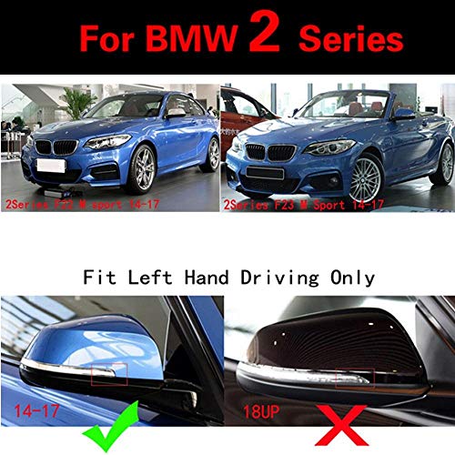 Real Carbon Mirror Caps for BMW F30 F31 F32 F33 F34 F36 F20 F22 - Product Imagery