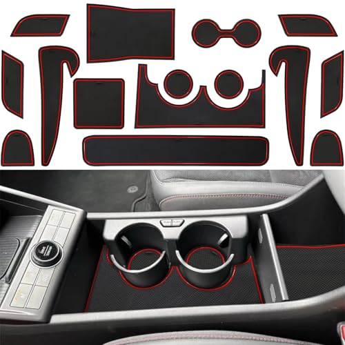 Center Console Liner for Hyundai Kona Accessories 2024 2025 2026 - Product Imagery