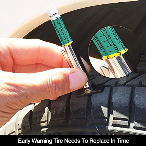 GODESON 88702 Smart Color Coded Tire Tread Depth Gauge 2 - Product Imagery