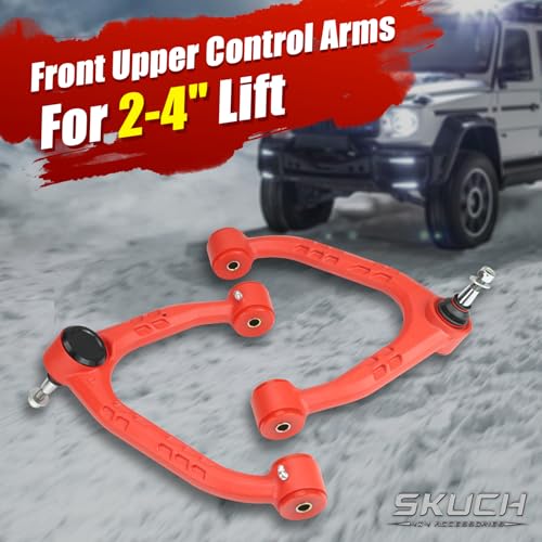 2-4'' Lift Aluminum Front Upper Control Arms for 2014-2018 Chevy - Product Imagery