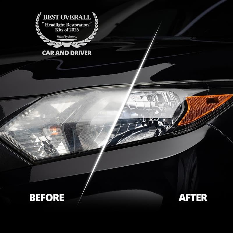 CERAKOTE® Ceramic Headlight Restoration Kit, 10 Wipe Kit - Product Imagery