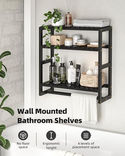 Galood Over The Toilet Storage Bathroom Shelves Wall Mounted 3 - Product Imagery