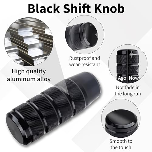 ecocstm Car Shifter Knob, Aluminum Gear Shift Style Knobs, Car - Product Imagery