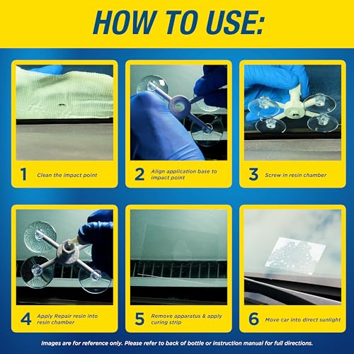 RainX Fix a Windshield Do it Yourself Windshield Repair Kit, for - Product Imagery