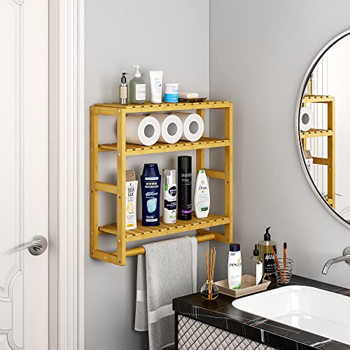 Galood Over The Toilet Storage Bathroom Shelves Wall Mounted - Product Imagery