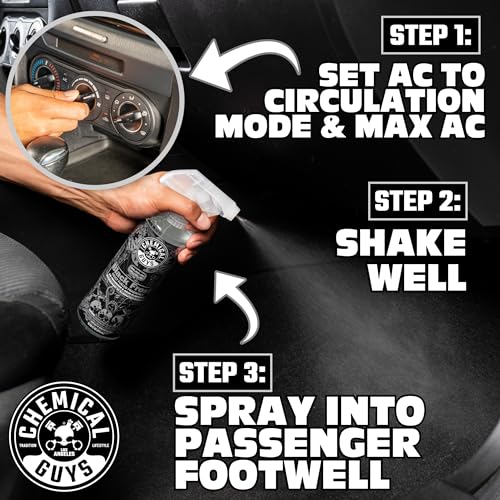 Chemical Guys, Black Frost Air Freshener & Odor Neutralizer - Product Imagery