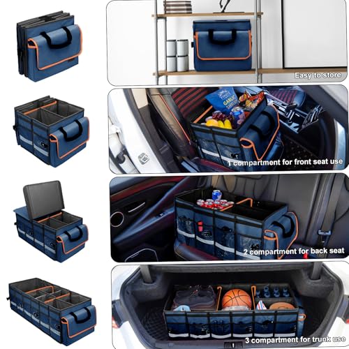 GDNasist Car Trunk Organizer and Storage with Removable - Product Imagery