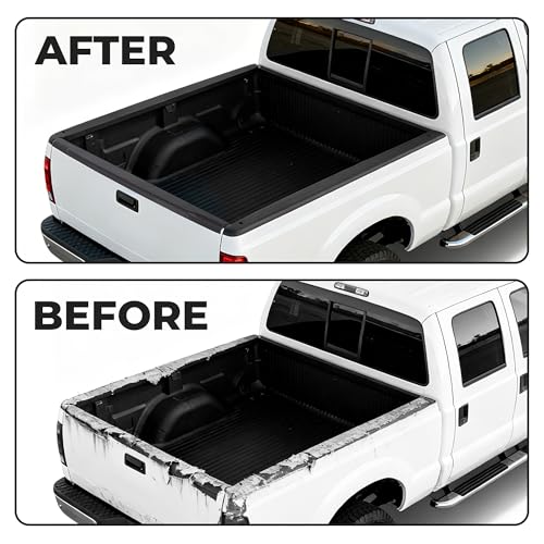 ECOTRIC Tailgate Cap Protector Compatible with 2008-2016 F250 - Product Imagery