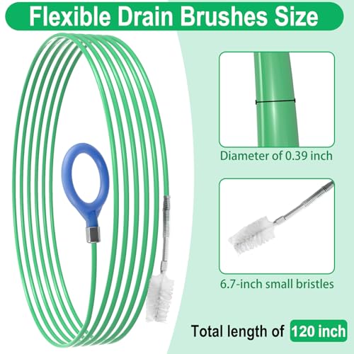 Auto Sunroof Drain Cleaning Tool, 120 Inch Flexible Tube - Product Imagery